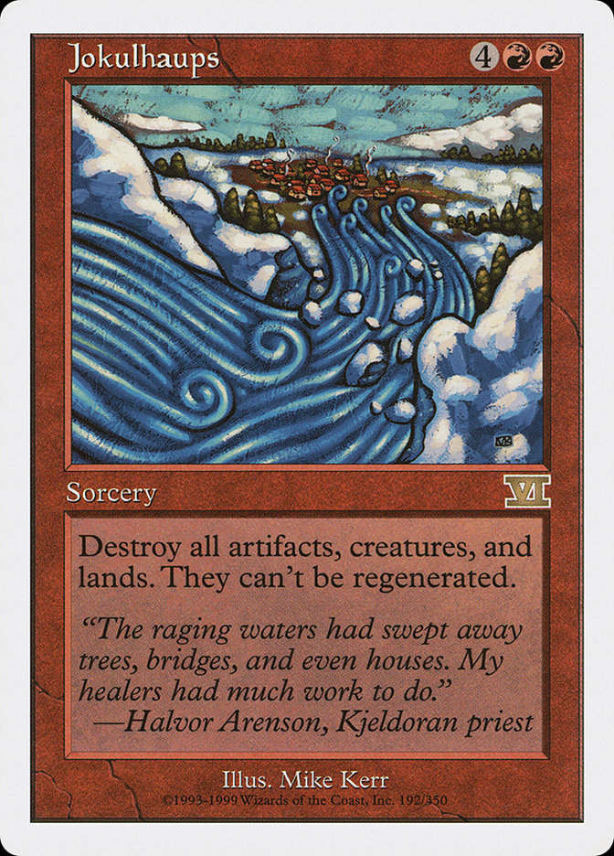 Jokulhaups [Classic Sixth Edition] | Chromatic Games