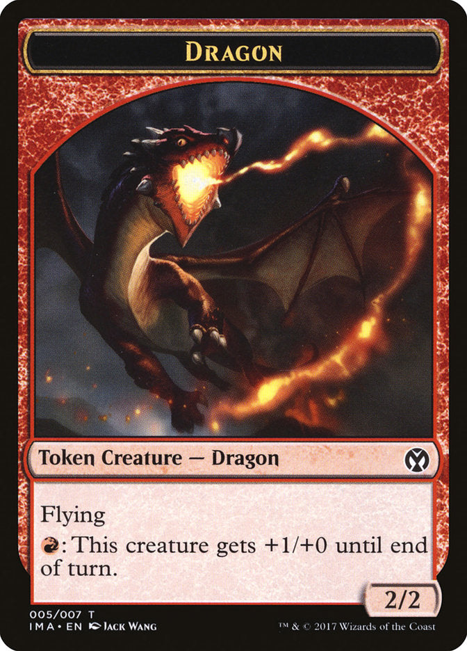 Dragon Token (005/007) [Iconic Masters Tokens] | Chromatic Games