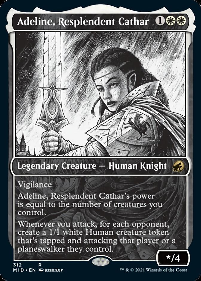 Adeline, Resplendent Cathar (Showcase Eternal Night) [Innistrad: Midnight Hunt] | Chromatic Games