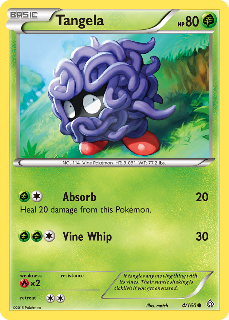 Tangela (4/160) [XY: Primal Clash] | Chromatic Games