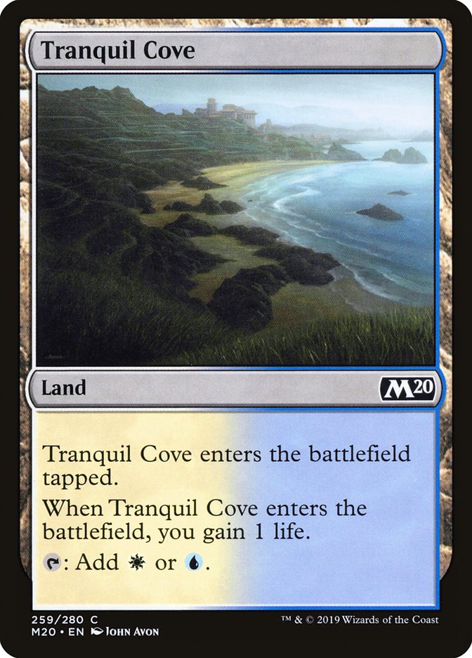 Tranquil Cove [Core Set 2020] | Chromatic Games