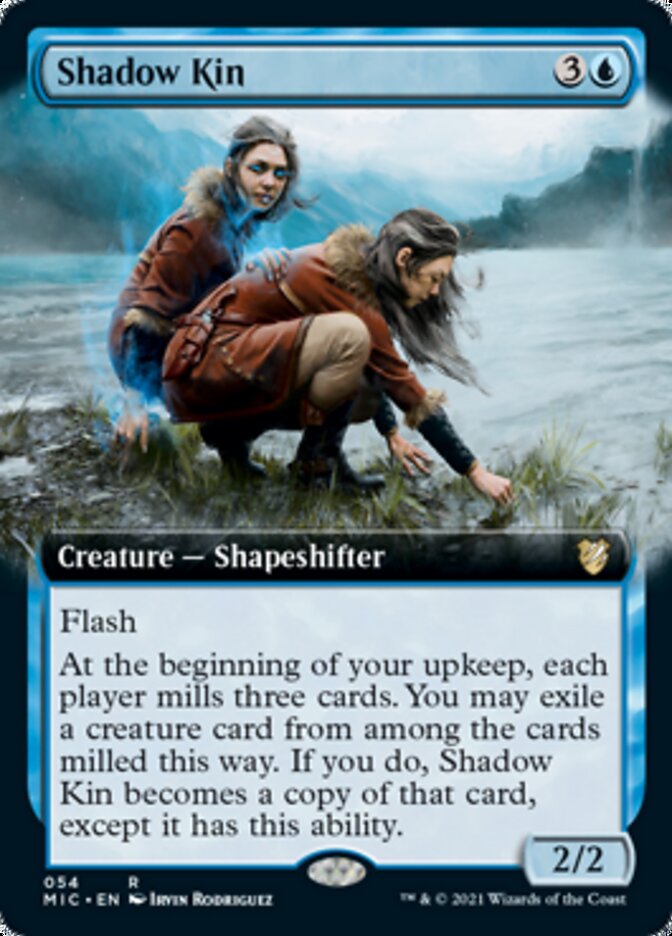 Shadow Kin (Extended Art) [Innistrad: Midnight Hunt Commander] | Chromatic Games