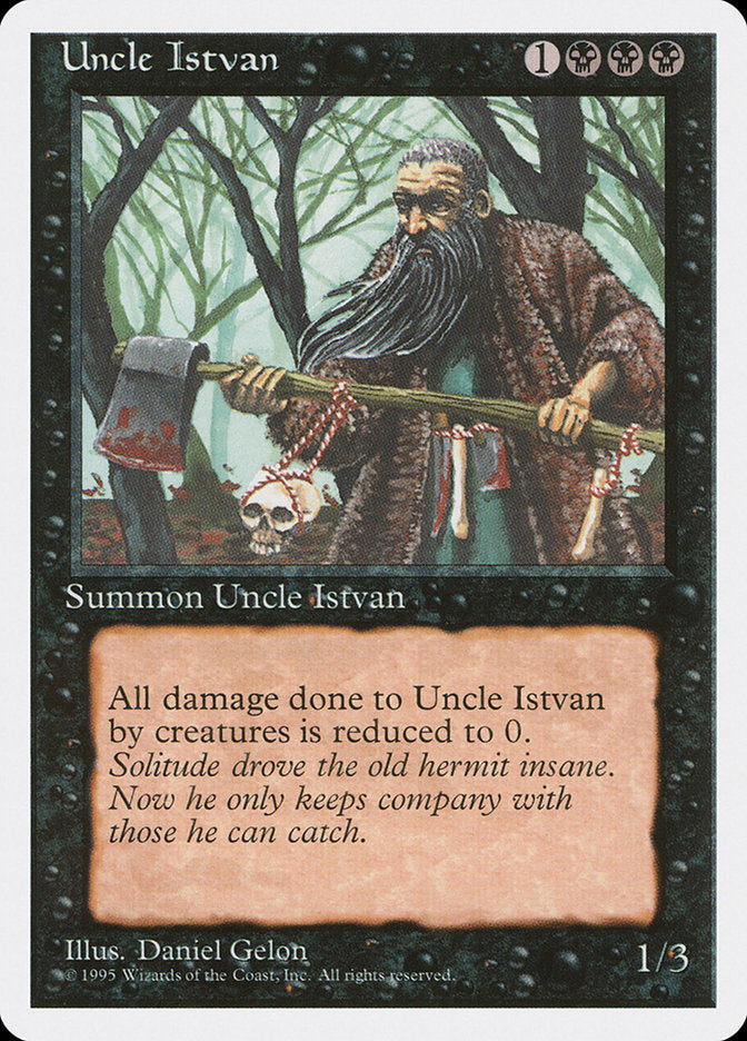 Uncle Istvan [Fourth Edition] | Chromatic Games