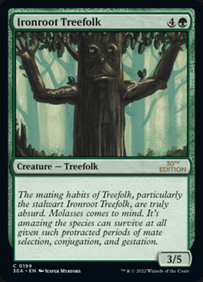 Ironroot Treefolk [30th Anniversary Edition] | Chromatic Games