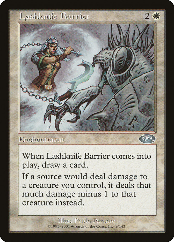 Lashknife Barrier [Planeshift] | Chromatic Games