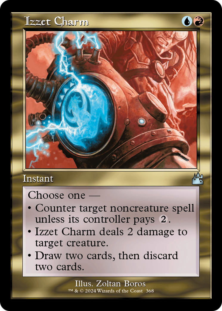 Izzet Charm (Retro Frame) [Ravnica Remastered] | Chromatic Games