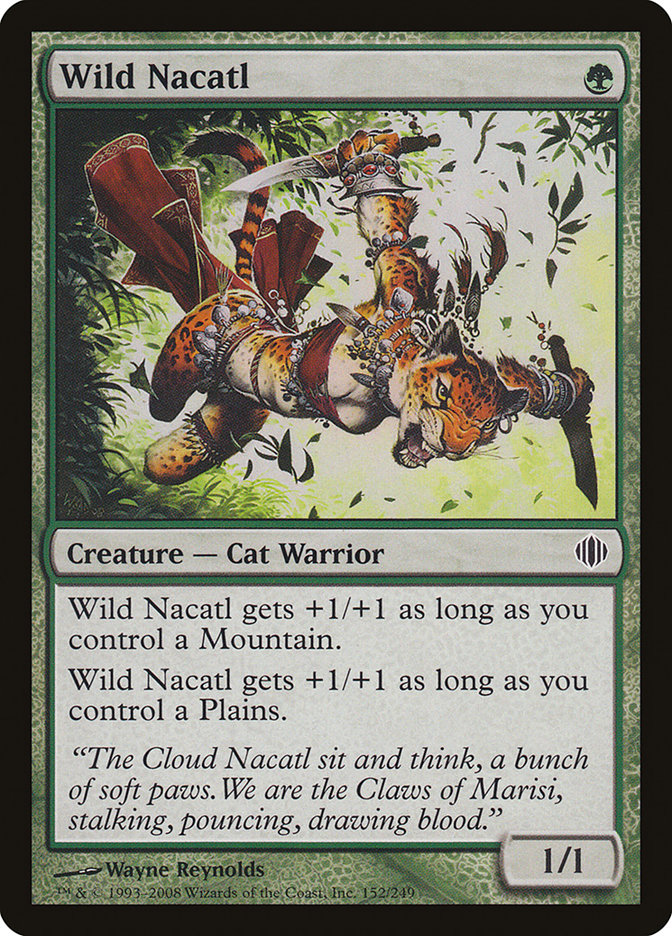 Wild Nacatl [Shards of Alara] | Chromatic Games