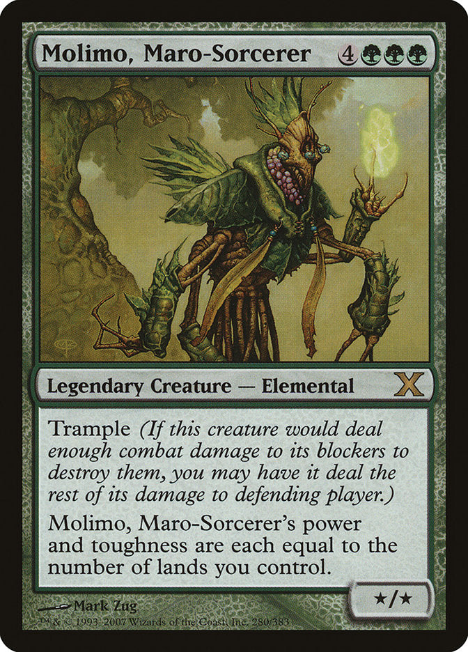 Molimo, Maro-Sorcerer [Tenth Edition] | Chromatic Games