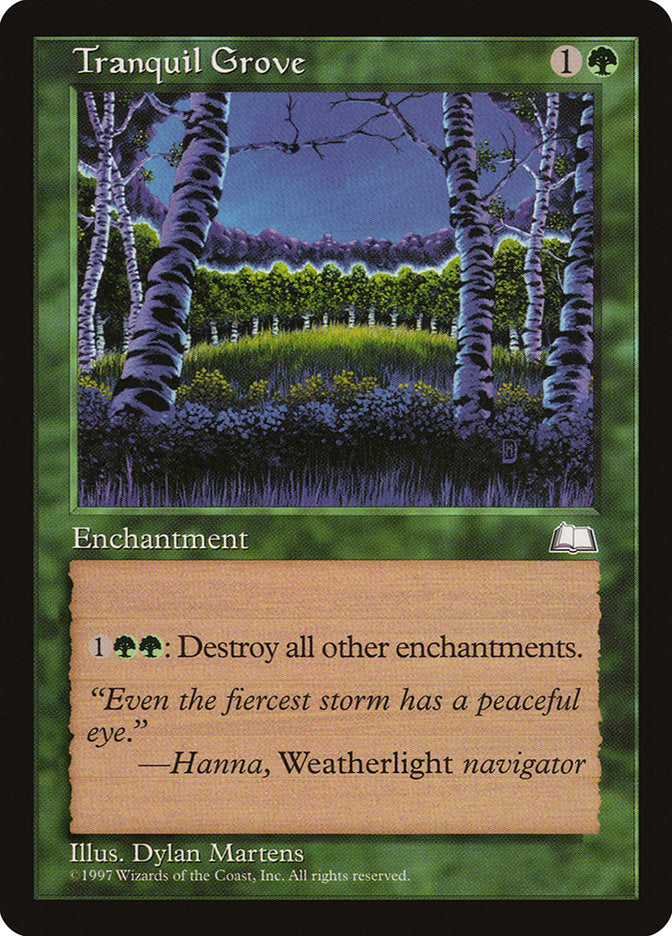 Tranquil Grove [Weatherlight] | Chromatic Games