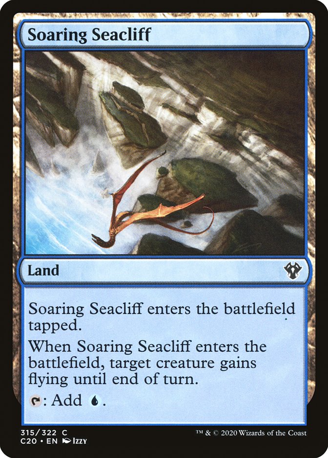 Soaring Seacliff [Commander 2020] | Chromatic Games