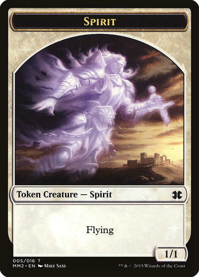 Spirit Token [Modern Masters 2015 Tokens] | Chromatic Games