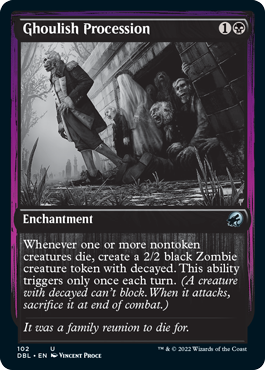 Ghoulish Procession [Innistrad: Double Feature] | Chromatic Games