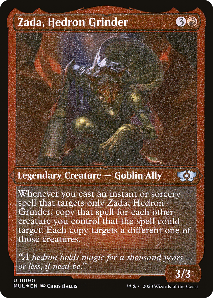 Zada, Hedron Grinder (Foil Etched) [Multiverse Legends] | Chromatic Games