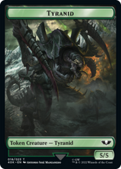 Tyranid (17) // Tyranid (18) Double-Sided Token [Warhammer 40,000 Tokens] | Chromatic Games
