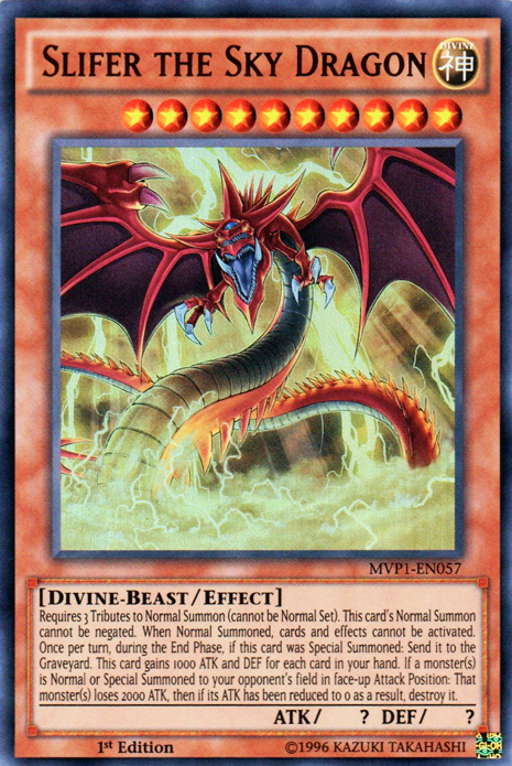 Slifer the Sky Dragon [MVP1-EN057] Ultra Rare | Chromatic Games