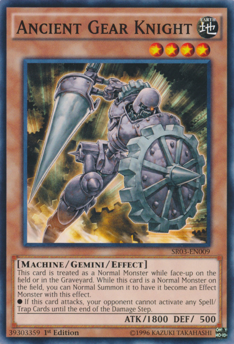 Ancient Gear Knight [SR03-EN009] Common | Chromatic Games