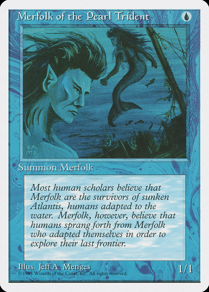 Merfolk of the Pearl Trident [Fourth Edition] | Chromatic Games