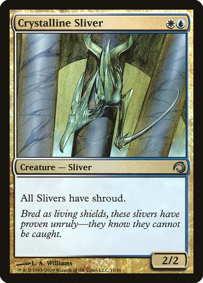 Crystalline Sliver [Premium Deck Series: Slivers] | Chromatic Games