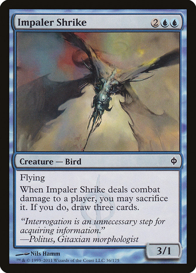 Impaler Shrike [New Phyrexia] | Chromatic Games