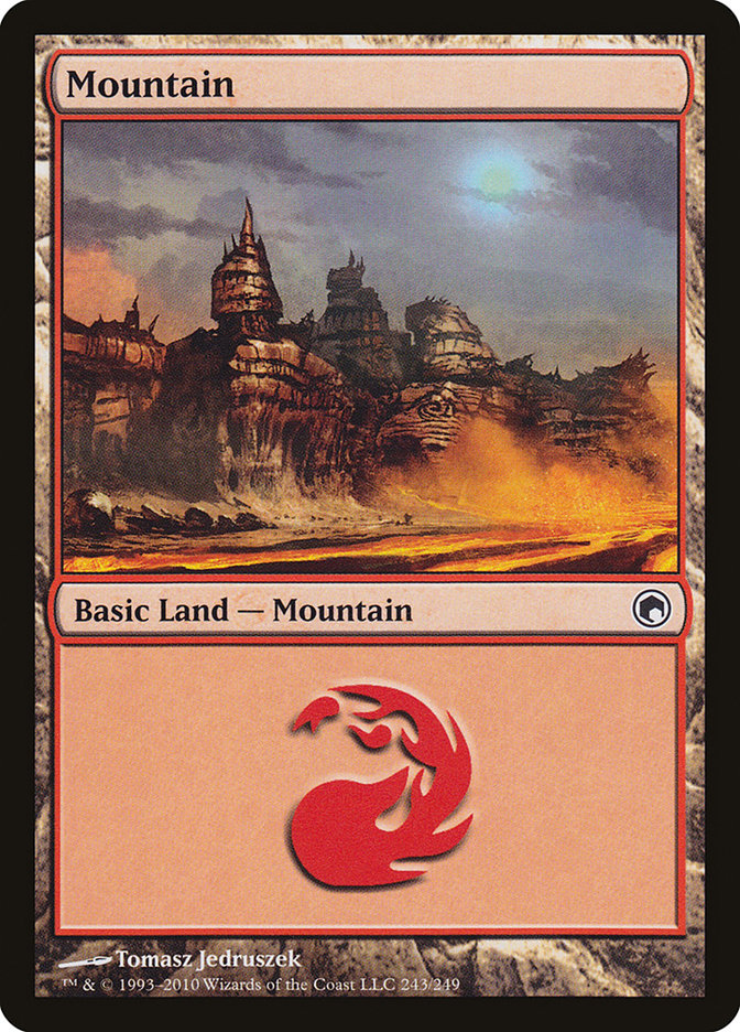 Mountain (243) [Scars of Mirrodin] | Chromatic Games