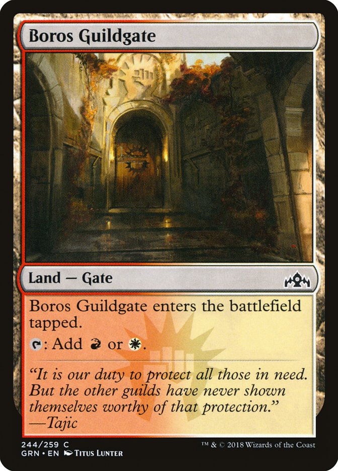 Boros Guildgate (244/259) [Guilds of Ravnica] | Chromatic Games