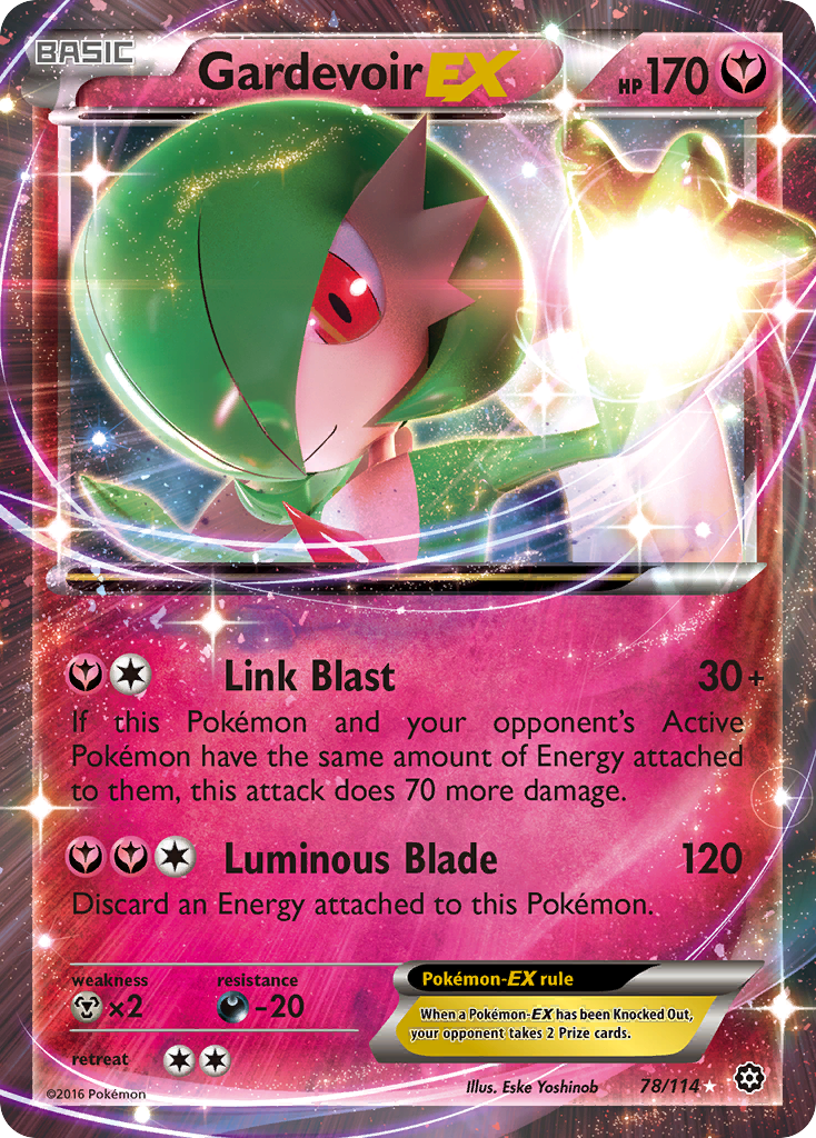 Gardevoir EX (78/114) [XY: Steam Siege] | Chromatic Games