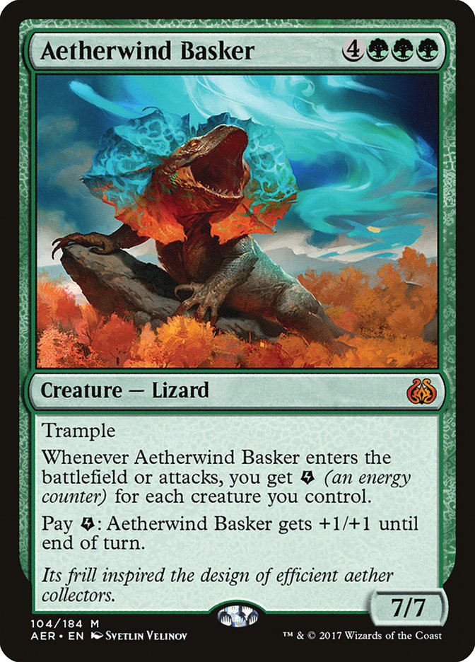 Aetherwind Basker [Aether Revolt] | Chromatic Games