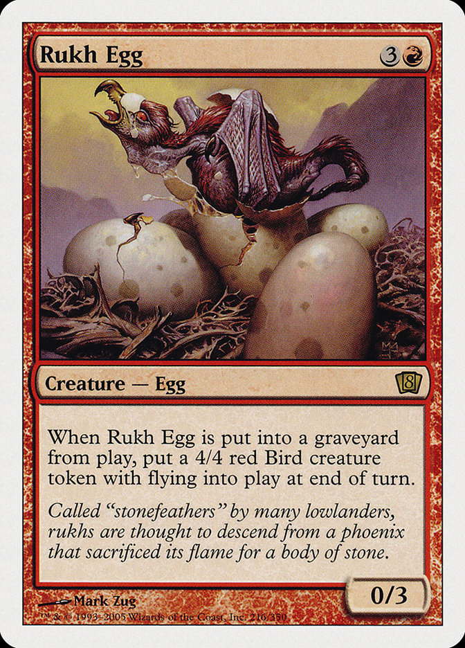 Rukh Egg [Eighth Edition] | Chromatic Games