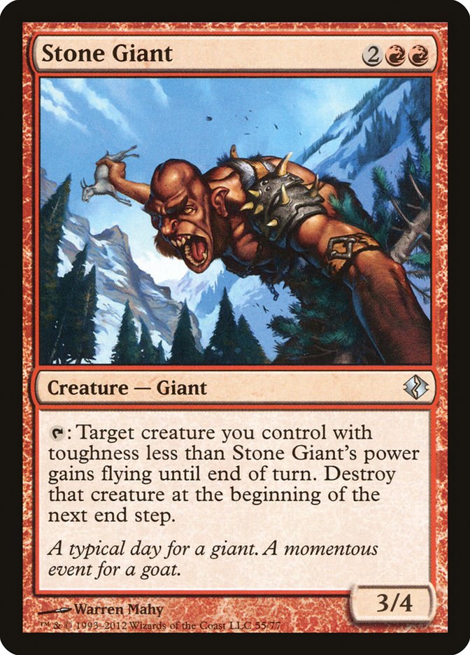 Stone Giant [Duel Decks: Venser vs. Koth] | Chromatic Games