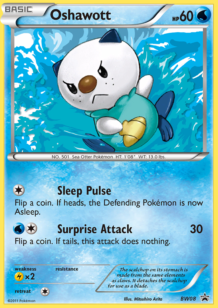 Oshawott [BW Black Star Promos] | Chromatic Games