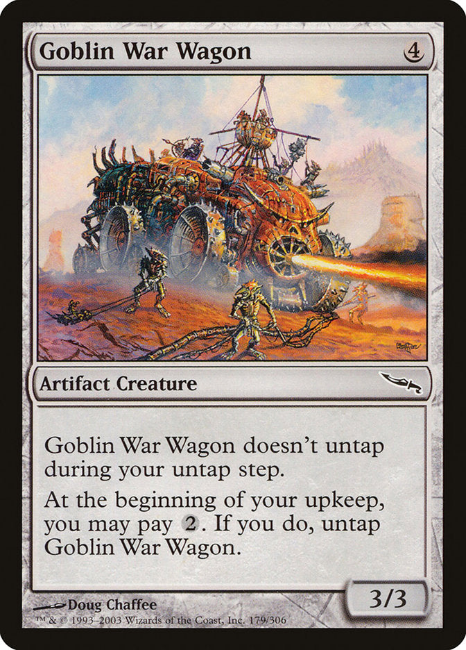 Goblin War Wagon [Mirrodin] | Chromatic Games