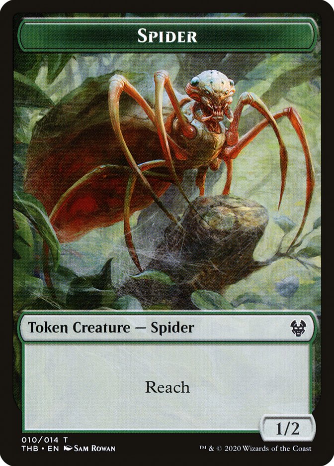 Spider Token [Theros Beyond Death Tokens] | Chromatic Games