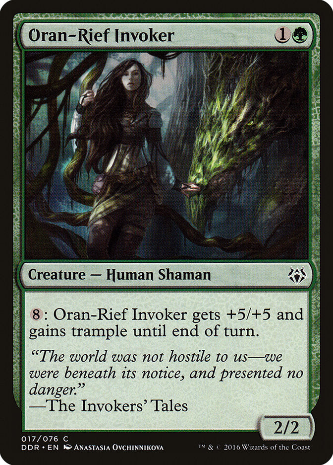 Oran-Rief Invoker [Duel Decks: Nissa vs. Ob Nixilis] | Chromatic Games