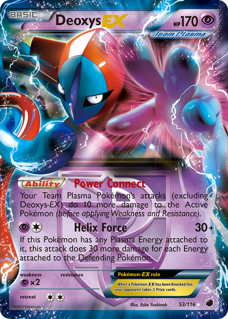 Deoxys EX [Plasma Freeze] | Chromatic Games