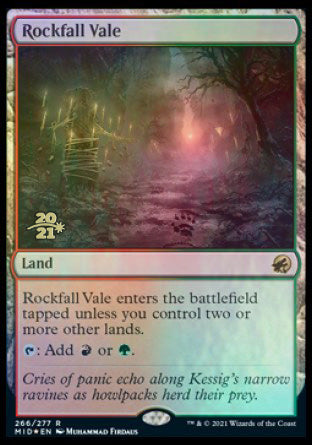 Rockfall Vale [Innistrad: Midnight Hunt Prerelease Promos] | Chromatic Games
