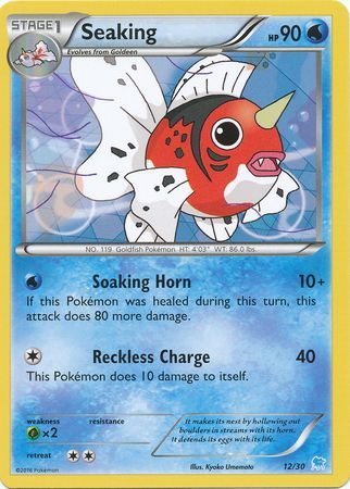 Seaking (12/30) [XY: Trainer Kit 3 - Suicune] | Chromatic Games