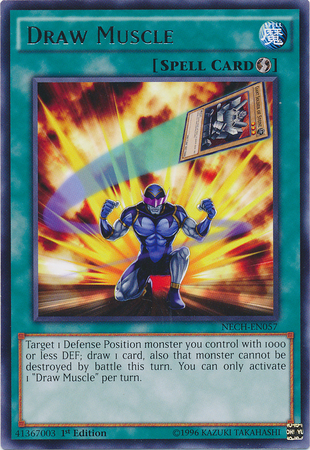 Draw Muscle [NECH-EN057] Rare | Chromatic Games