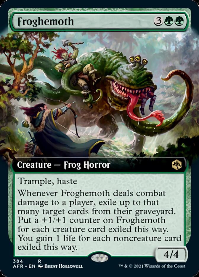 Froghemoth (Extended Art) [Dungeons & Dragons: Adventures in the Forgotten Realms] | Chromatic Games