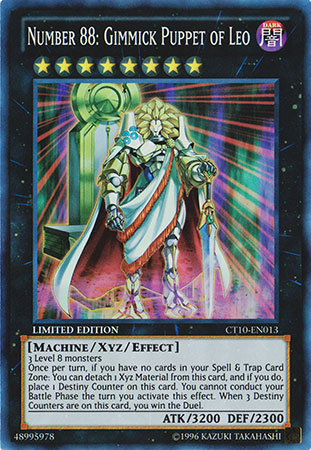 Number 88: Gimmick Puppet of Leo [CT10-EN013] Super Rare | Chromatic Games