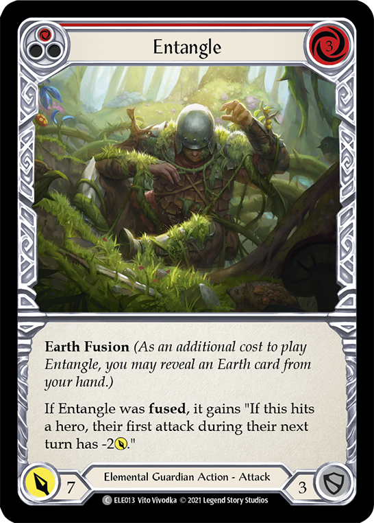 Entangle (Red) [ELE013] (Tales of Aria)  1st Edition Rainbow Foil | Chromatic Games