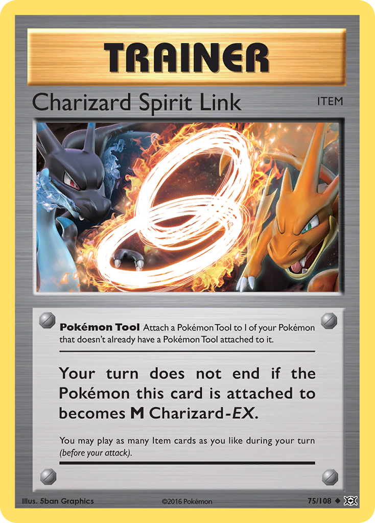 Charizard Spirit Link [Evolutions] | Chromatic Games