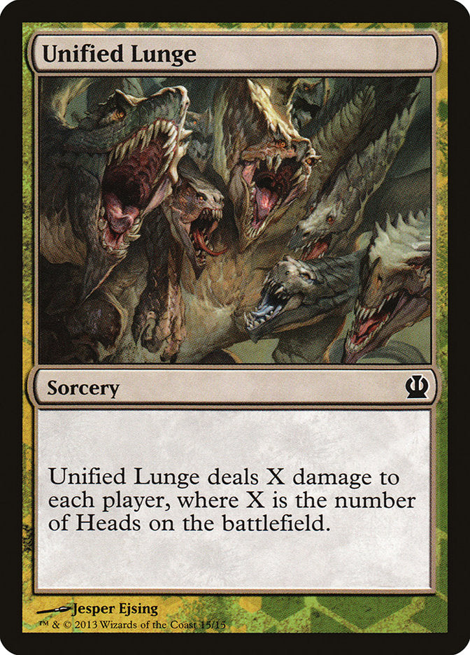 Unified Lunge [Theros Face the Hydra] | Chromatic Games