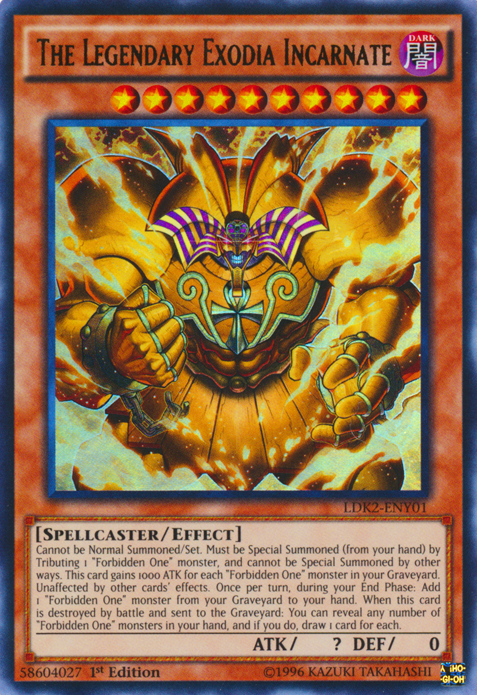 The Legendary Exodia Incarnate [LDK2-ENY01] Ultra Rare | Chromatic Games