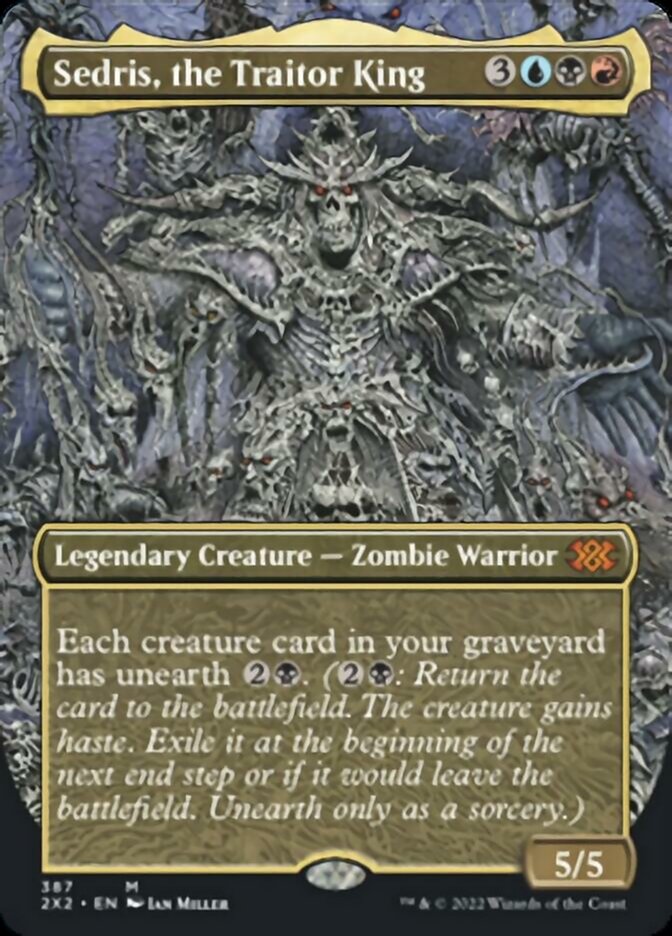 Sedris, the Traitor King (Borderless Alternate Art) [Double Masters 2022] | Chromatic Games