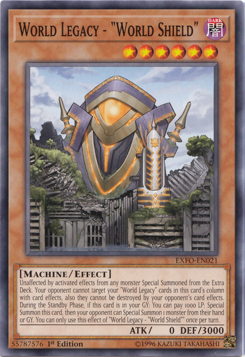 World Legacy - "World Shield" [EXFO-EN021] Common | Chromatic Games