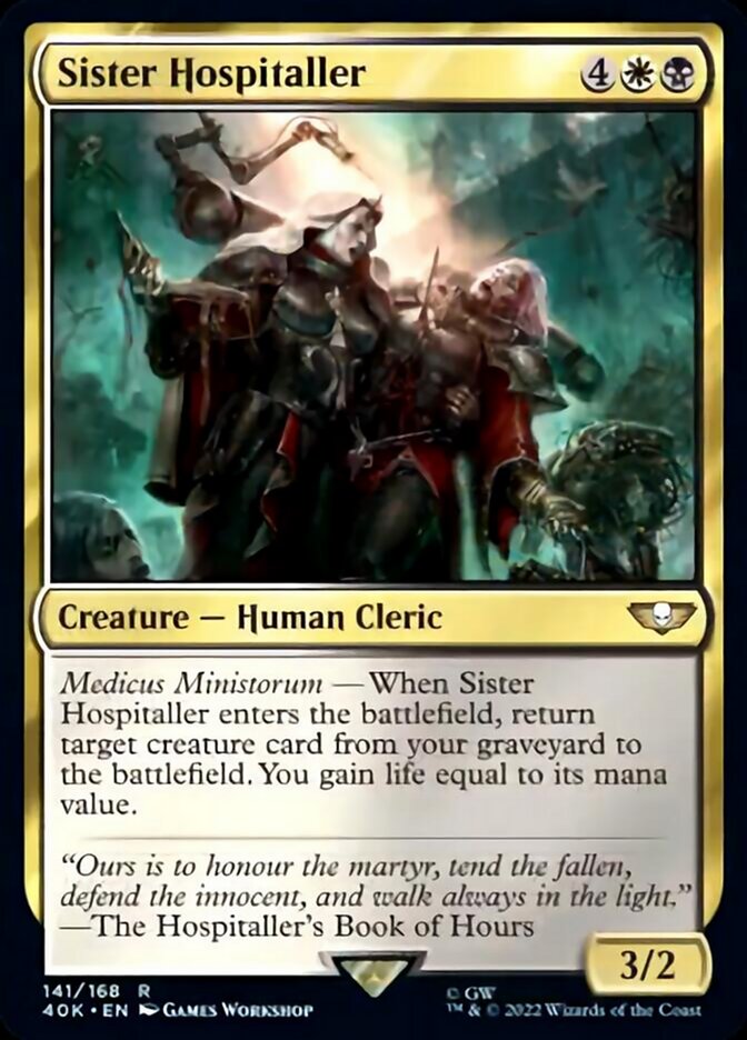 Sister Hospitaller [Warhammer 40,000] | Chromatic Games