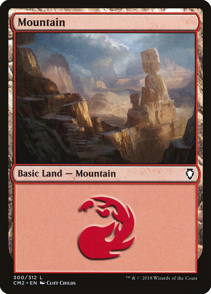 Mountain (300) [Commander Anthology Volume II] | Chromatic Games