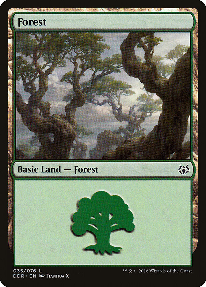 Forest (35) [Duel Decks: Nissa vs. Ob Nixilis] | Chromatic Games