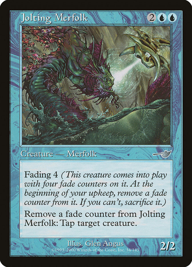 Jolting Merfolk [Nemesis] | Chromatic Games