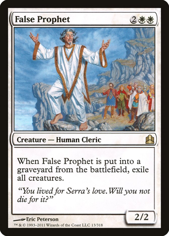 False Prophet [Commander 2011] | Chromatic Games